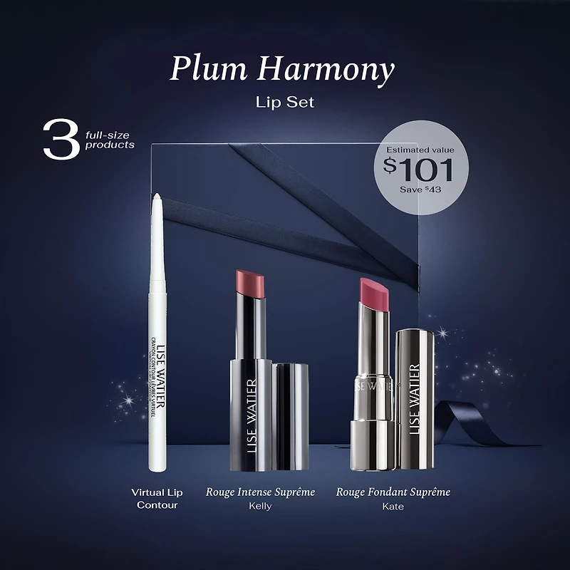 Coffret lèvres Harmonie prune