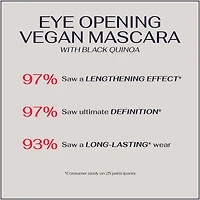 Eye Opening Vegan Mascara avec quinoa noir