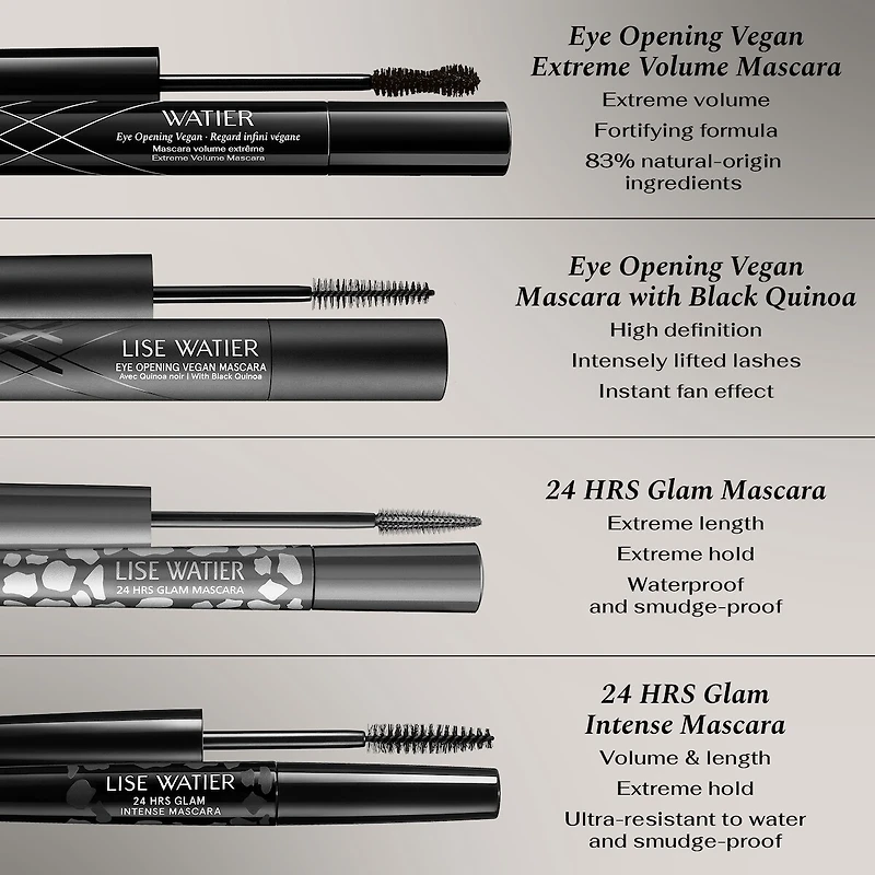 Regard Infini Végane Mascara volume extrême