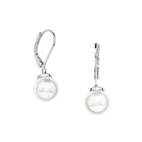 Euro Pearl Drop Earring