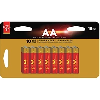 Paquet de  piles alcalines AA longue durée