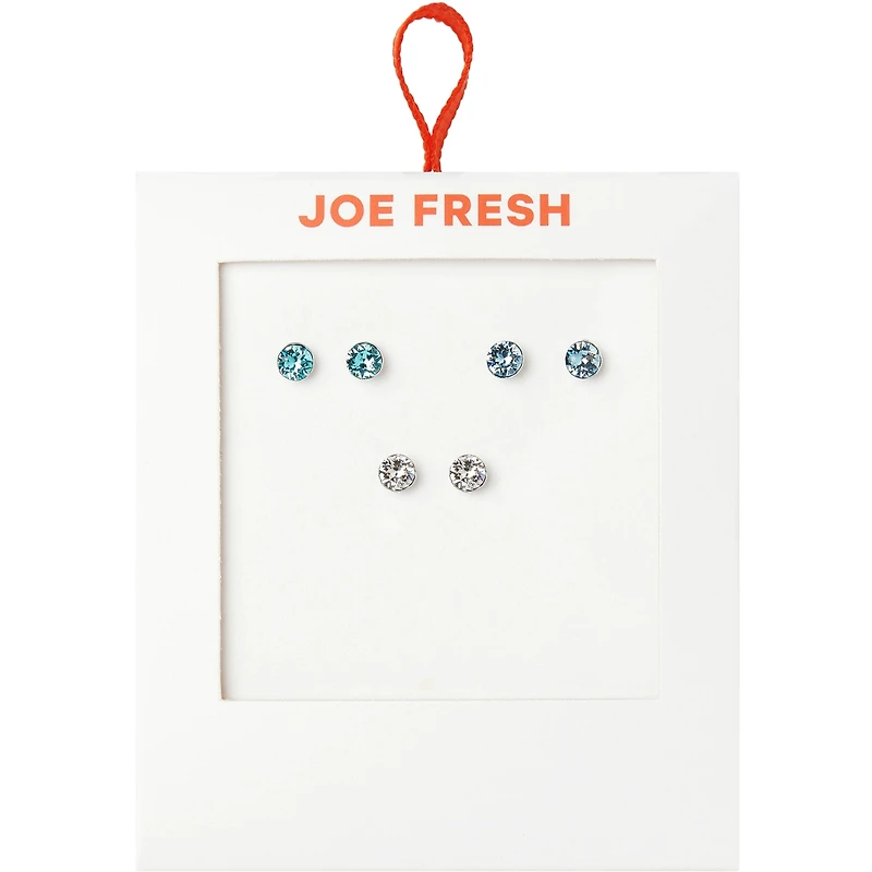 Joe SS Trio Cry Stud Earring