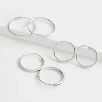Joe SS Trio Hoop Earring