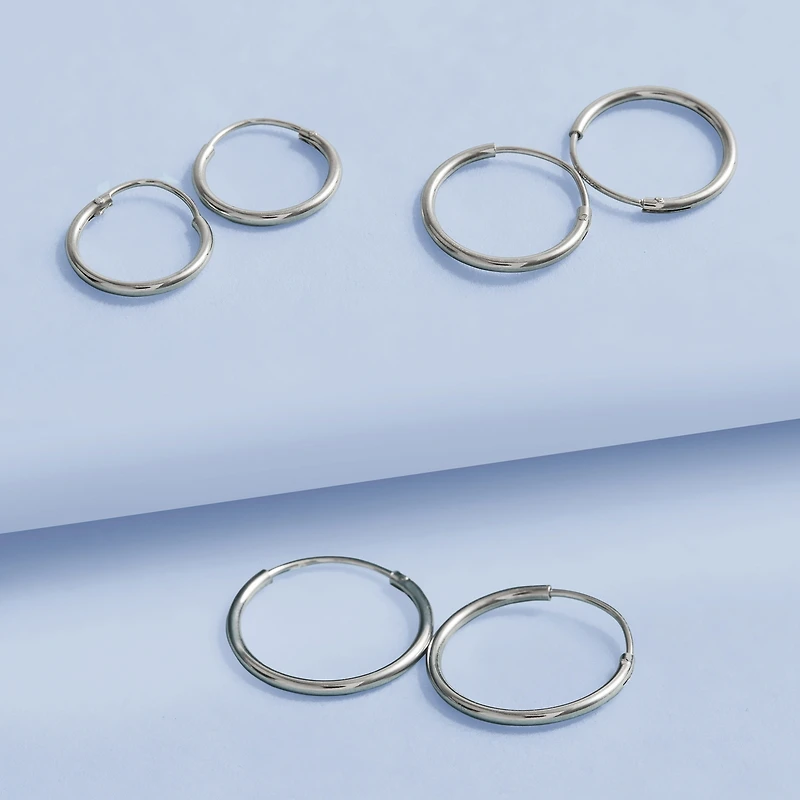 Joe SS Trio Hoop Earring