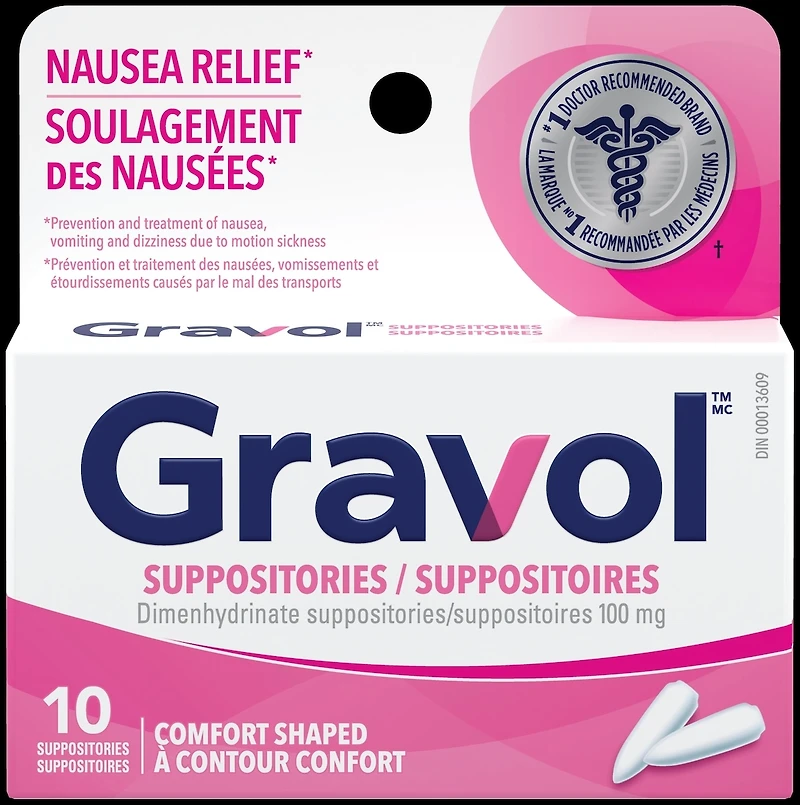 Comfort-Shaped Suppositories 100 mg