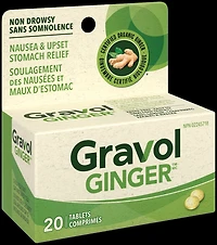 Ginger Non-Drowsy Tablets