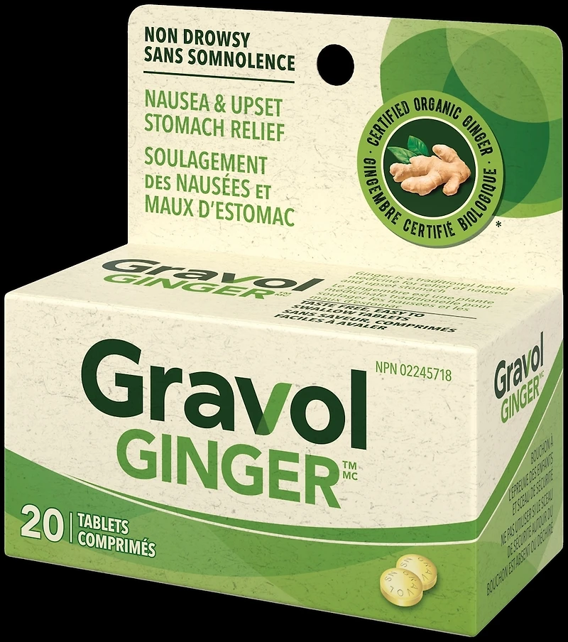 Ginger Non-Drowsy Tablets