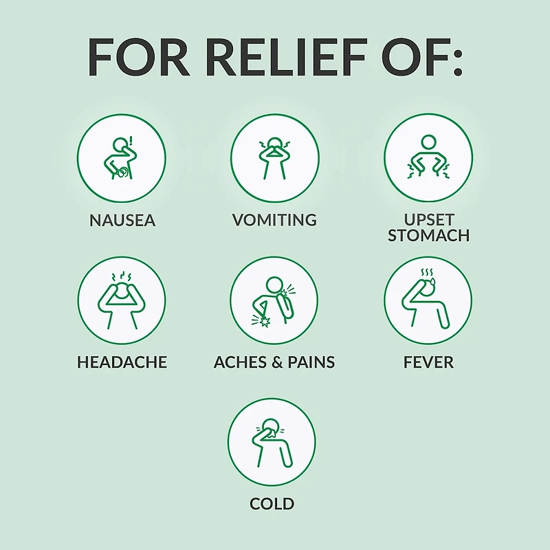 Ginger Multi-Symptom Cold and Fever Tablets with Willowbark