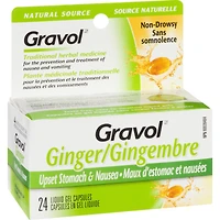 Gingembre Sans Somnolence Capsules De Gel Liquide
