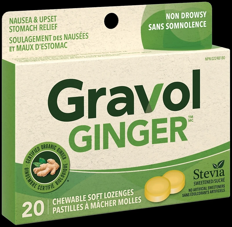 Gingembre Source Naturelle Pastilles  à  Mâcher