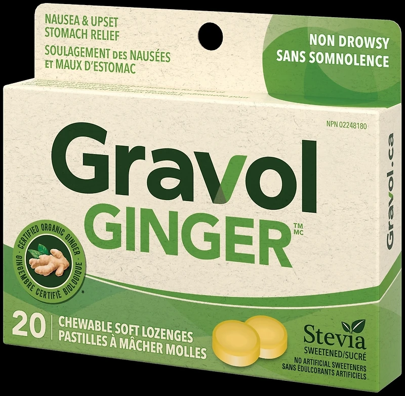 Ginger Natural Source Chewable Lozenges