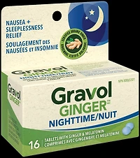 Gingembre Comprimés Pour La Nuit avec Mélatonine