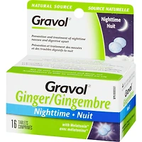 Gingembre Comprimés Pour La Nuit avec Mélatonine