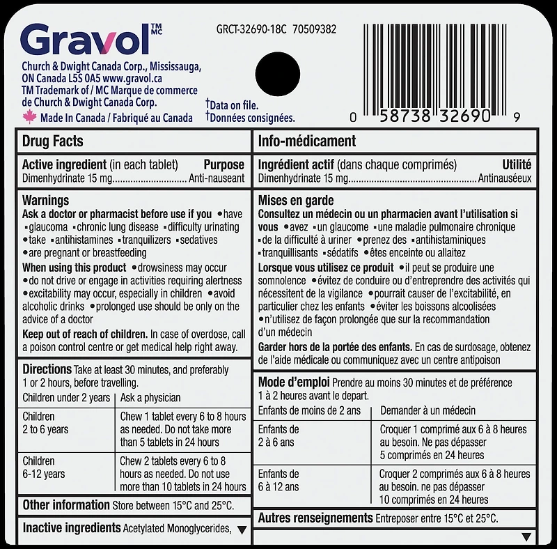 Kids Quick Dissolve Chewable 15 mg