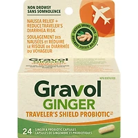 Gravol Ginger Traveler's Shield Probiotic