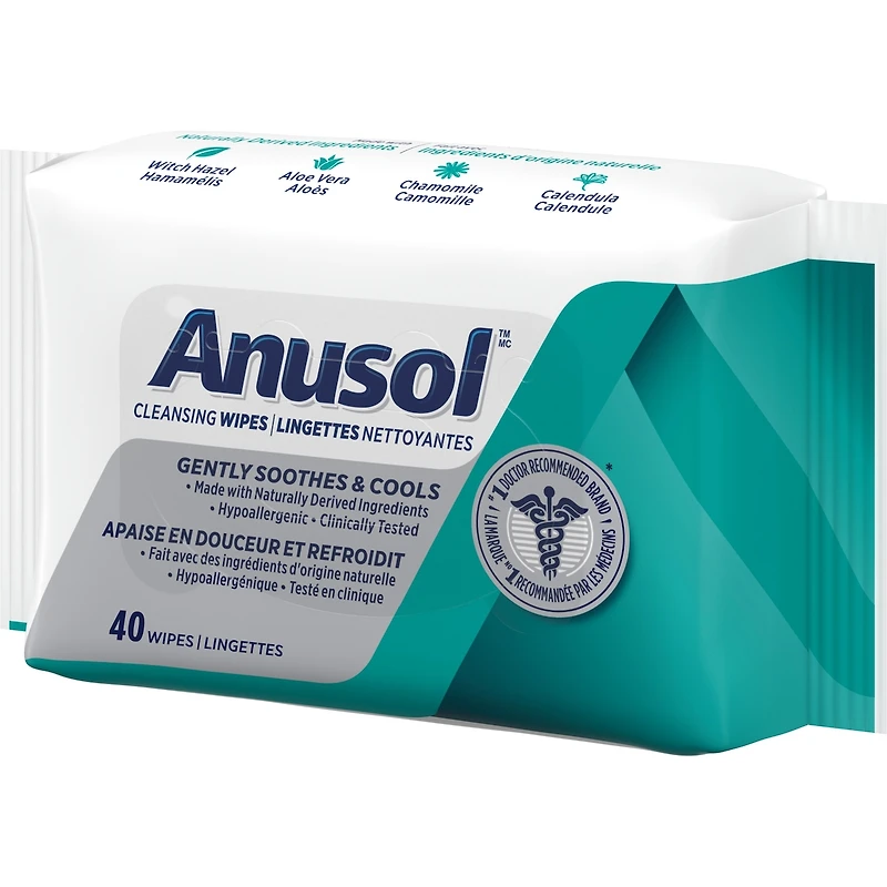 Anusol Lingettes Nettoyantes