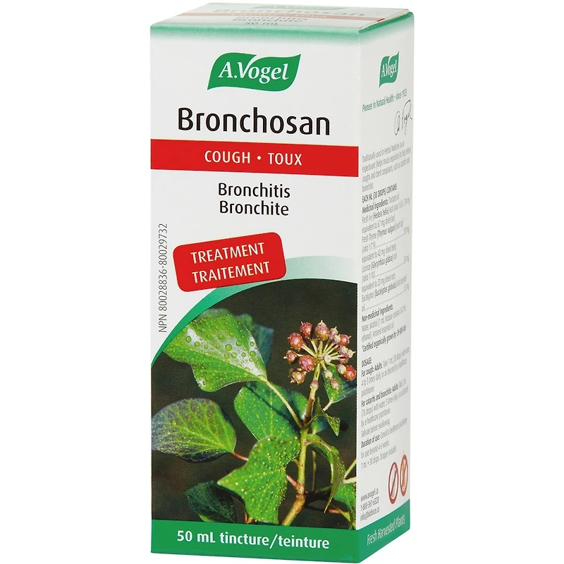 Bronchosan natural cough remedy and expectorant