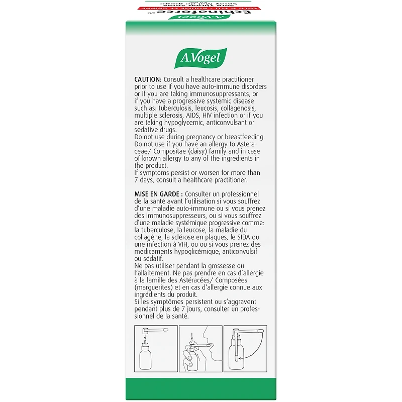 Echinaforce Spray Mal de gorge Remède à action rapide