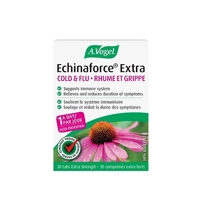 Echinaforce Extra Soutien Immunitaire - Rhume et la grippe