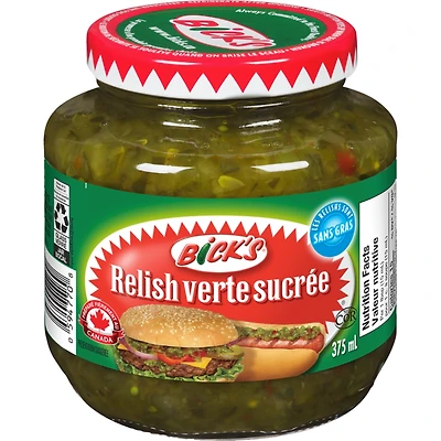 Sweet Green Relish