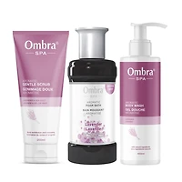 Ombra SPA Gift Set Relaxing Lavender 3-pc