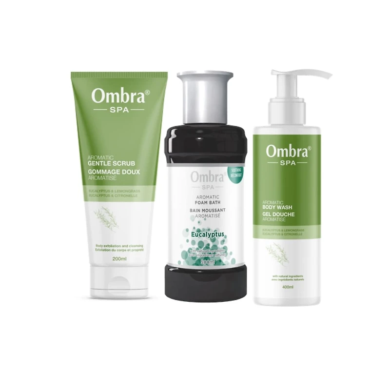 Ombra SPA Cadeau Eucalyptus Purifiant 3-pc