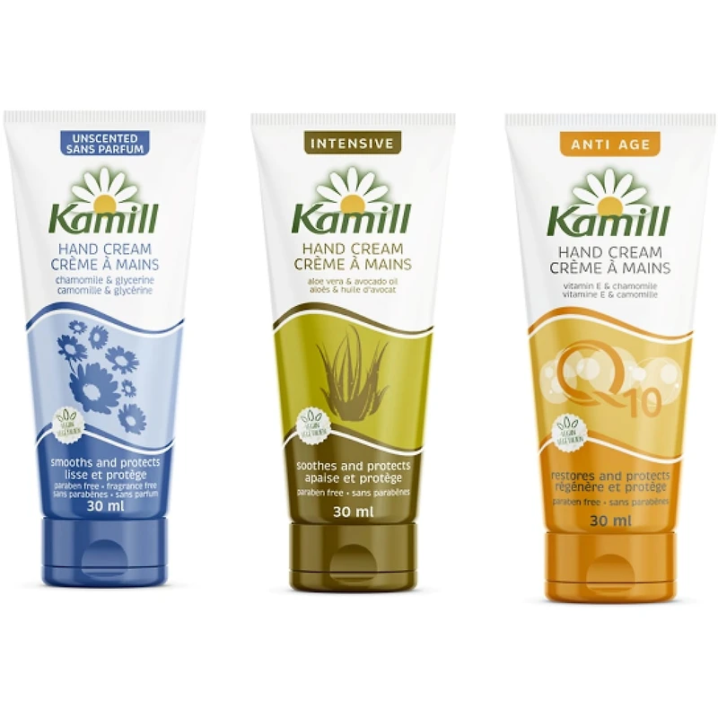 Hand Creams Sampler Set 3-pc