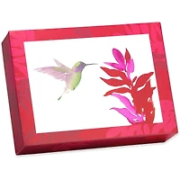 Cartes sans texte avec enveloppes Papyrus, Colibri aquarelle (20 cartes)