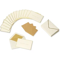 Cartes de remerciement Papyrus avec enveloppes