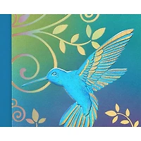 Cartes sans texte avec enveloppes Papyrus, Colibri (12 cartes)