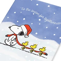 Boîte de cartes de Noël Peanuts Papyrus, Snoopy et 1 Woodstock (20 unités)