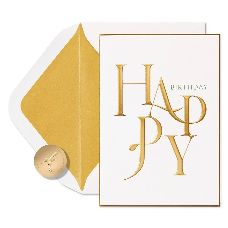 Papyrus Birthday Card (Great Things)