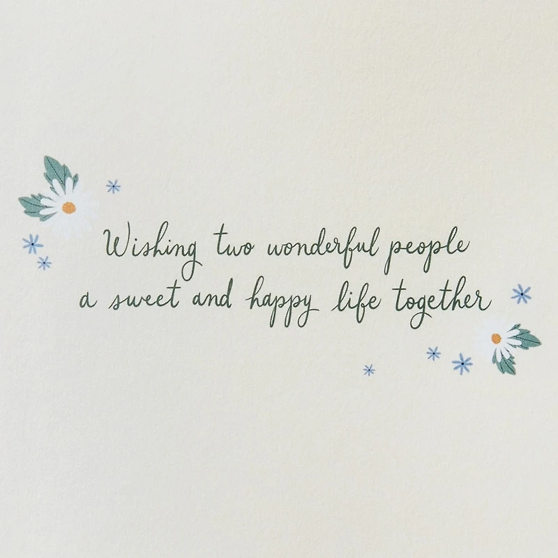 Papyrus Wedding Card (Two Wonderful People)