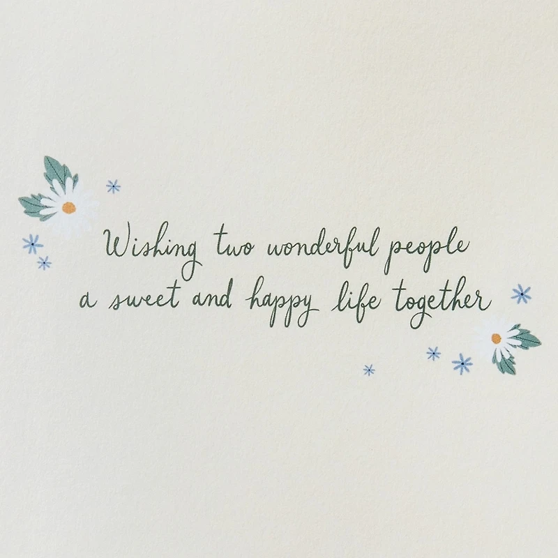 Papyrus Wedding Card (Two Wonderful People)