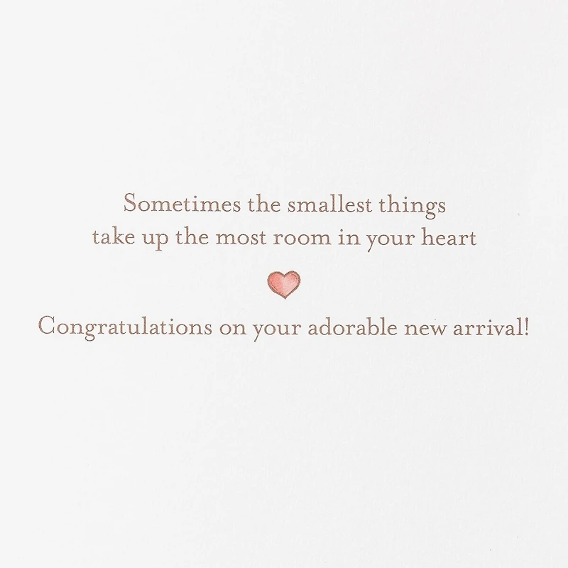 Papyrus Baby Shower Card (The Smallest Things)