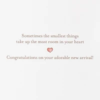 Papyrus Baby Shower Card (The Smallest Things)