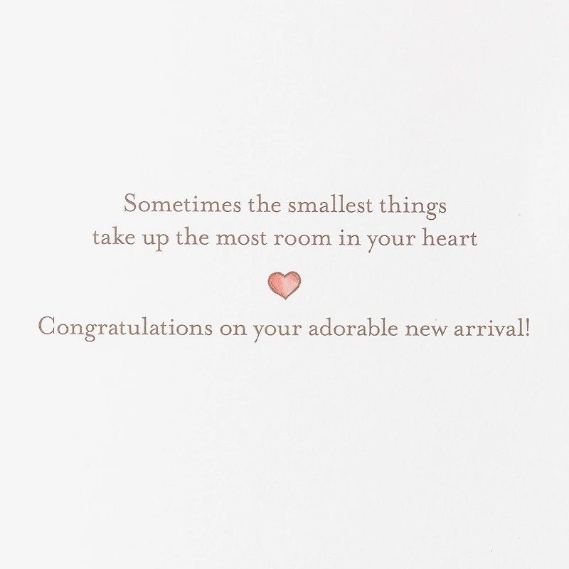 Papyrus Baby Shower Card (The Smallest Things)