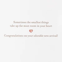 Papyrus Baby Shower Card (The Smallest Things)