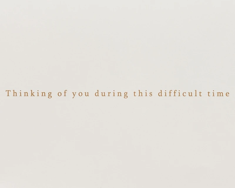 Papyrus Sympathy Card (Thinking Of You)