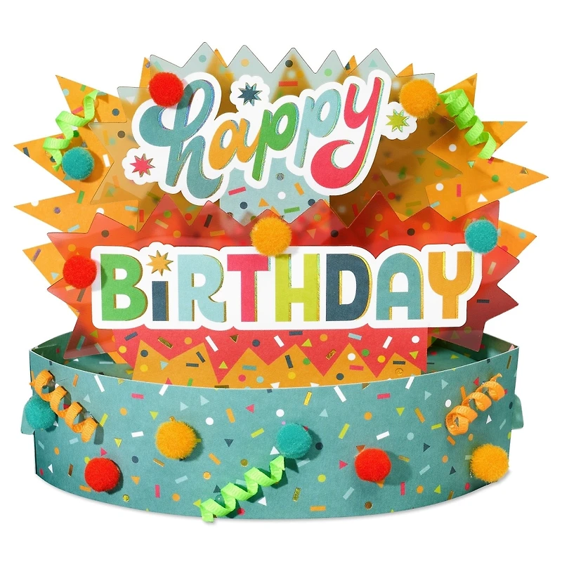 Papyrus Pop-Up Card for Birthday (Special Day)