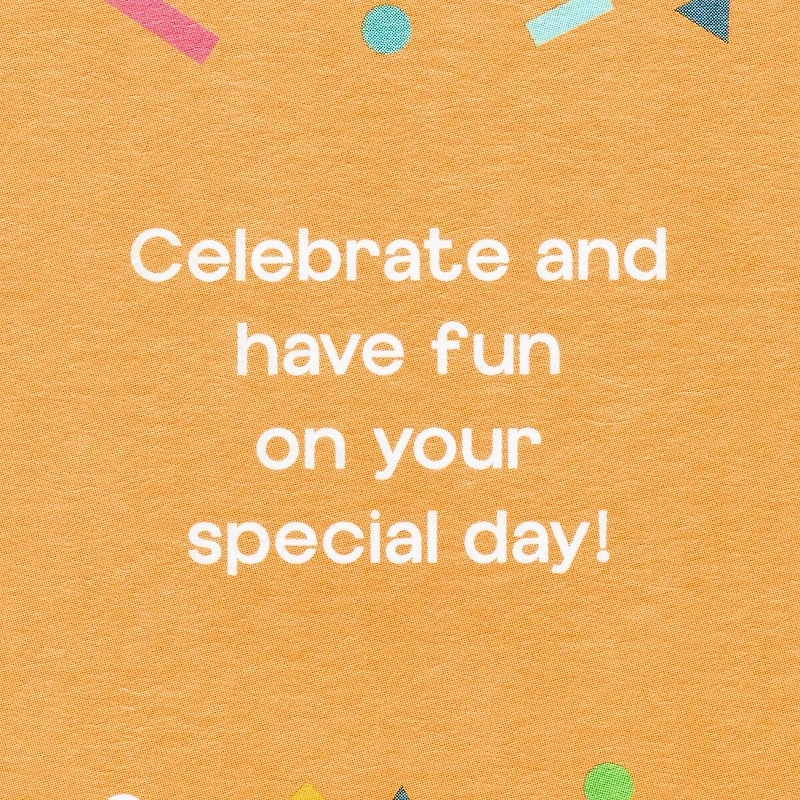 Papyrus Pop-Up Card for Birthday (Special Day)