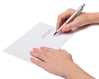 Boîte de cartes de Noël Disney Papyrus avec enveloppes, le plus joyeux et le plus heureux, ornement Mickey sans paillettes (20 unités)