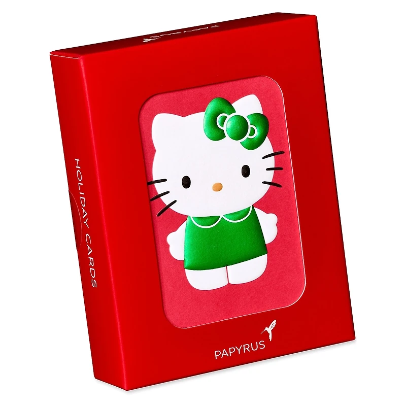 Boîte de cartes de Noël Hello Kitty Papyrus (20 unités)