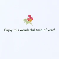 Carte de Noël Papyrus pour tous, Joyeuses Fêtes