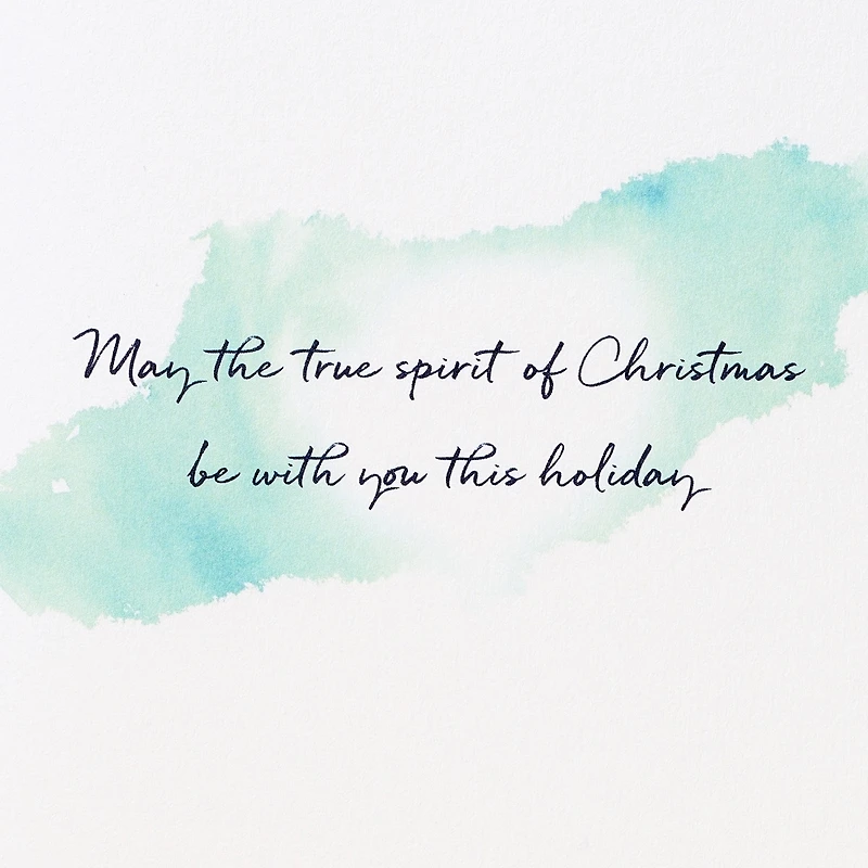 Papyrus Religious Christmas Card for Anyone, Spirit of Christmas