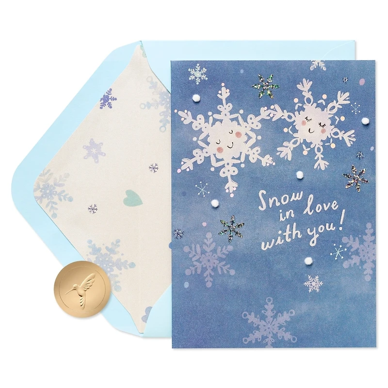 Carte de Noël Papyrus pour quelqu'un de spécial. Amour hivernal