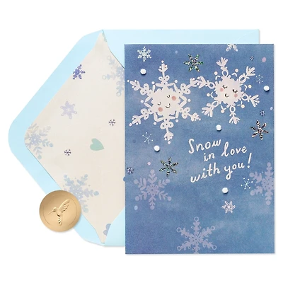 Carte de Noël Papyrus pour quelqu'un de spécial. Amour hivernal