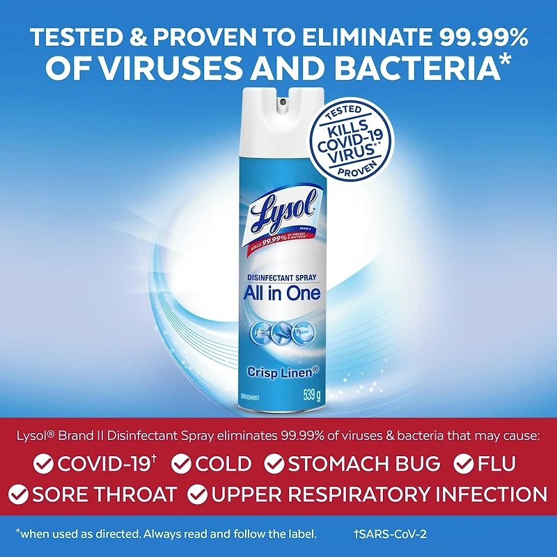 DISINFECTANT SPRAY: Lemon Breeze