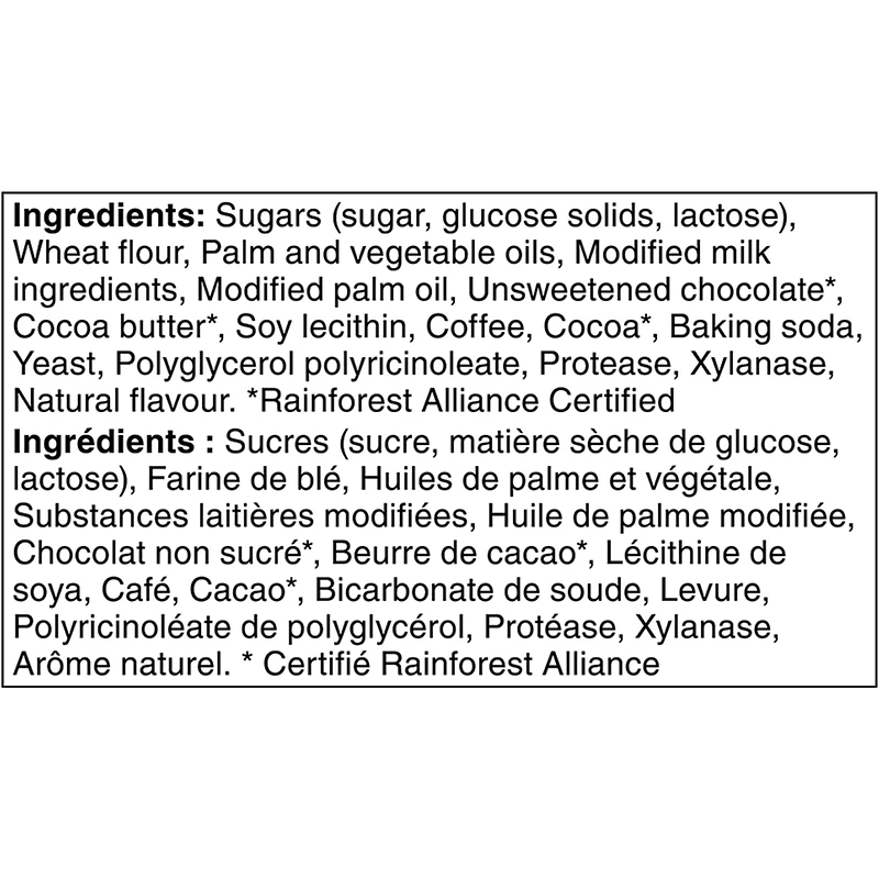 Morceaux de gaufrettes classique