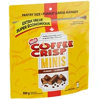 Minis Wafer Bars, Peanut-free, Resealable Bag
